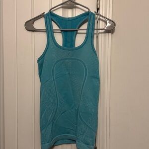 Lululemon Athletica Teal Racerback Tank